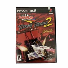 Bethesda IHRA Drag Racing 2 Video Game PS2 Black Case CIB Racing Simulation