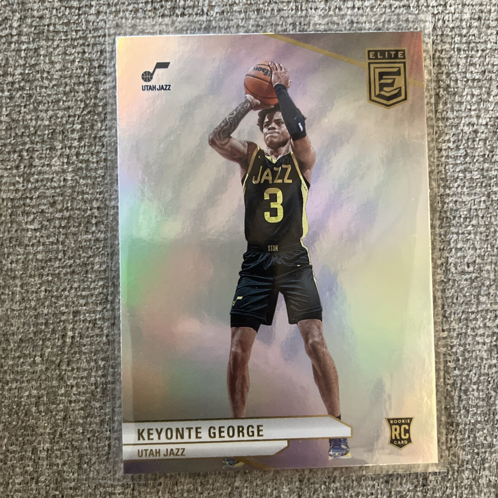 2023-24 Donruss Elite #221 Keyonte George Utah Jazz Rookie