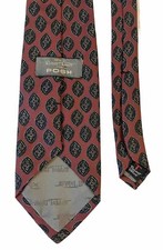 Robert Talbott For P.O.S.H. Silk Necktie Hand sewn Made In The USA ๐บ๐ธ Maroon