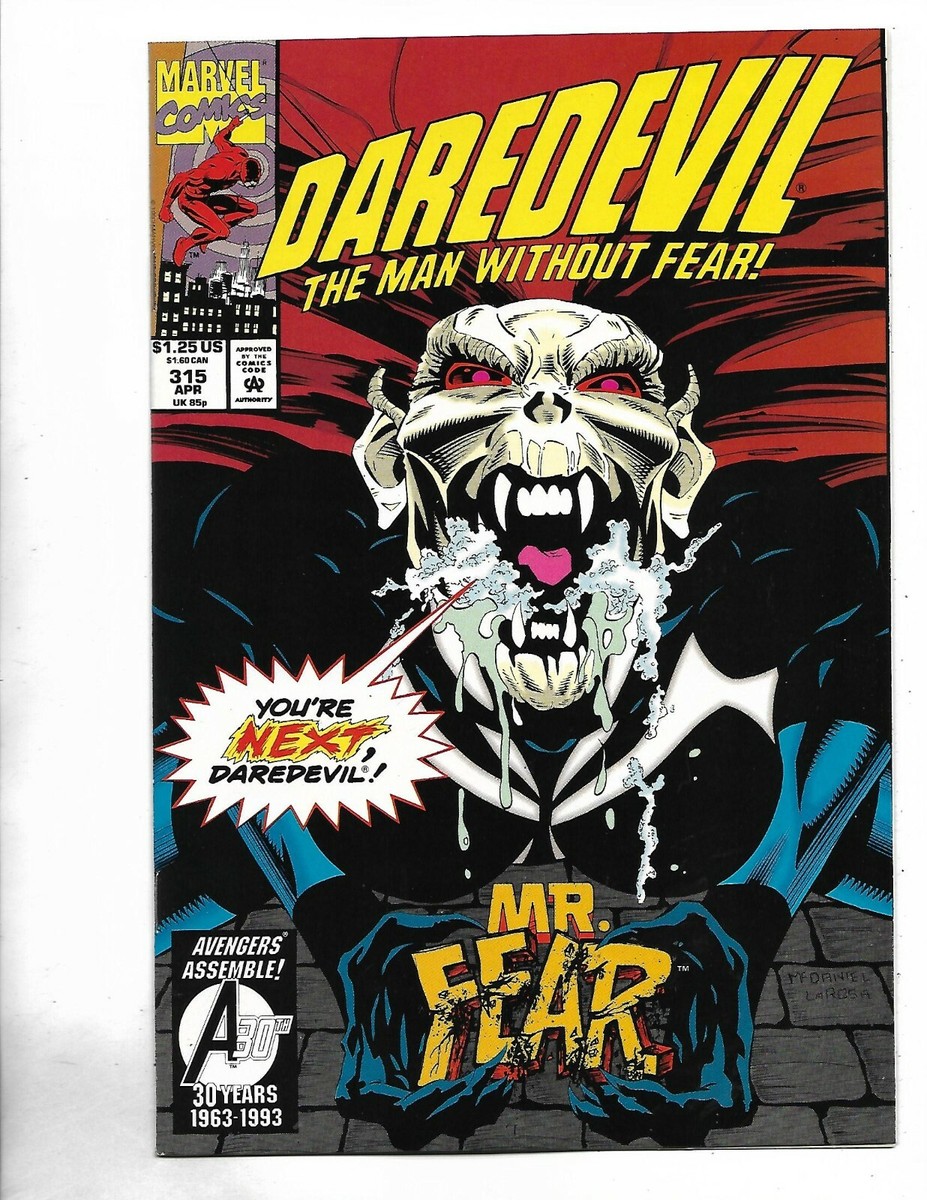 Daredevil #315, 1993, NM/MT, 9.8, Mr. Fear, Shock, Stan Lee era
