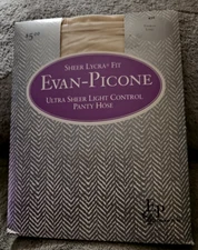EVAN-PICONE Ultra Sheer Light Control Tailored to Fit~Vanilla~SZ Long