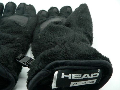 Head Kids Gloves Thermal Waterproof Snow Glove Used Medium Black - Free Returns! - Picture 6 of 7