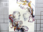 Original Acrylic Pour Painting 16x20 Abstract Modern Wall Art Canvas