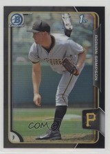2015 Bowman Chrome Prospects Asia Exclusive Black Refractor Adrian Sampson 4g3