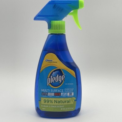 Pledge 99% Natural Multi Surface Clean & Dust 16oz Metal Wood Glass - READ