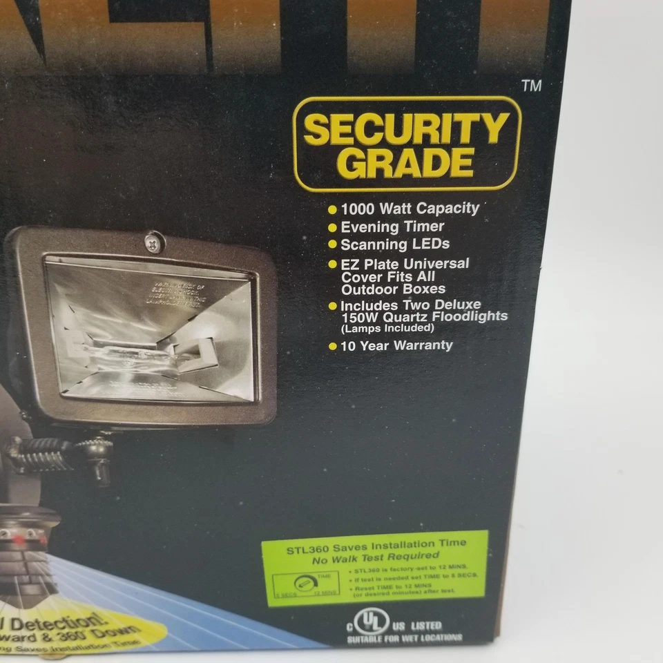 RAB Super Stealth STL360Q2 Security Floodlights with Motion Sensor Outdoor 150W - Image 4 of 4