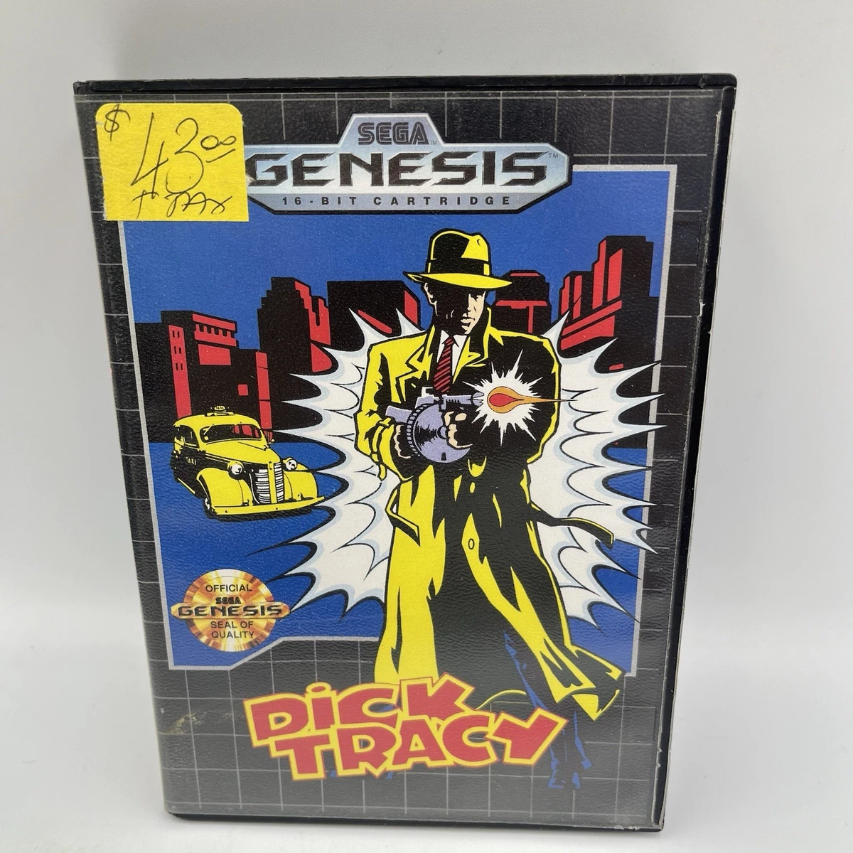 Dick Tracy – SEGA Megadrive – Complet PAL – Très Bon état – 1991