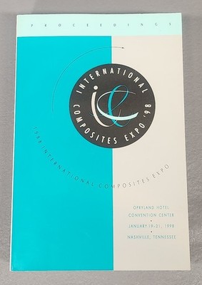 *1st Edit* 1998 International Composites Expo Conference Proceedings, PB/VG+