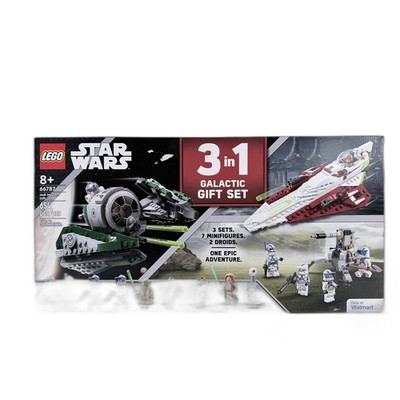 LEGO Star Wars Walmart Exclusive 3 In 1 Galactic Gift Set 66787 Jedi Masters New