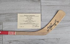 SERGEI FEDEROV Authentic Autograph 1992 HOCKEY STICK  with COA #720 out of 1000