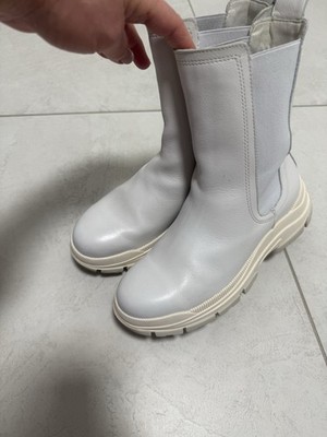 Marc O Polo Schuhe / Boots / Stiefeletten, Gr. 38 Echtleder. Hellgrau 