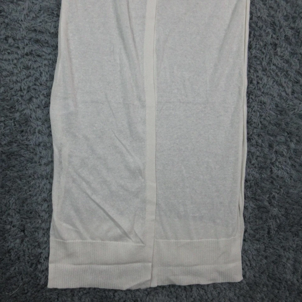 Suéter Ann Taylor Mujer XS Largo Frente Abierto Cárdigan Mezcla de Lino Fin de Semana Nuevo con Etiquetas Foto 3 de 4