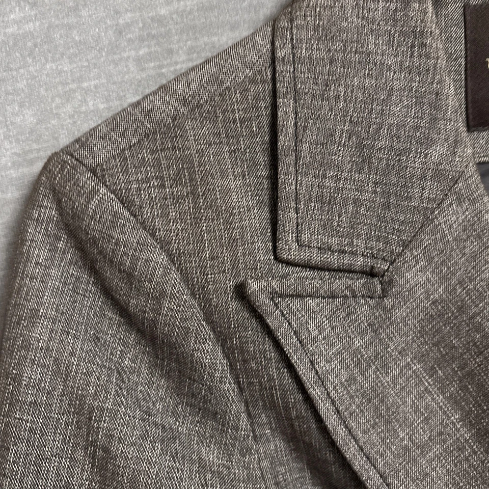 Traje Limitado Vintage 4 Faldas XS Blazer Marrón Clásico Carrera Oficina Trabajo Años 90 y2k Foto 4 de 4