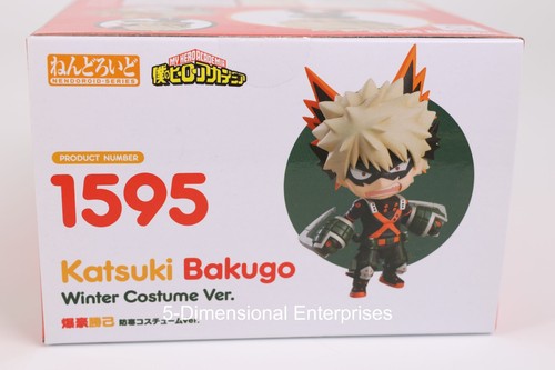 NEW My Hero Academia NENDOROID 1595 KATSUKI BAKUGO Figure Winter Costume Ver Box - Picture 4 of 7