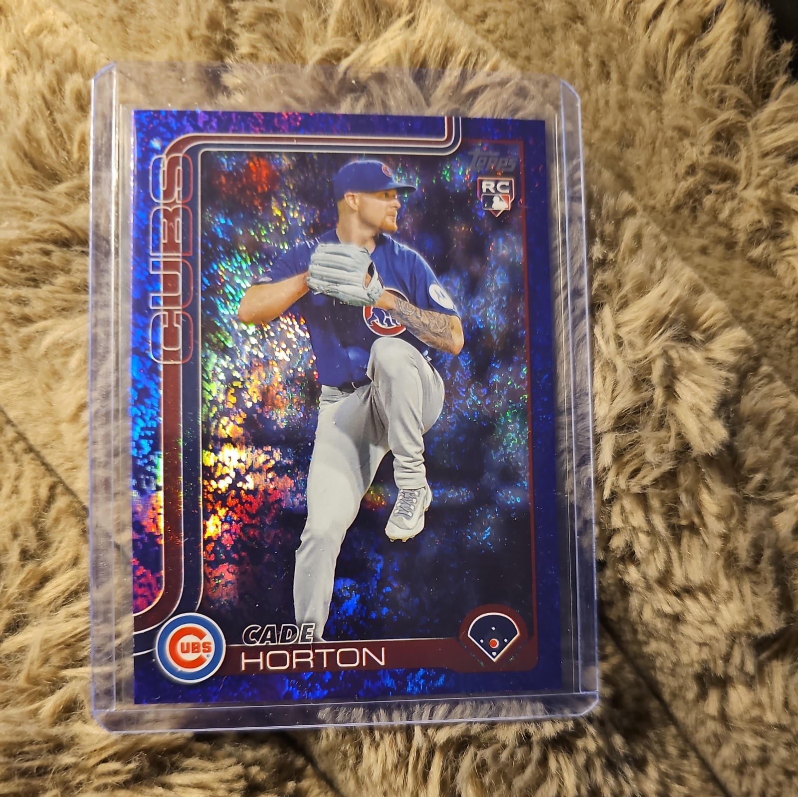 2025 Topps Update Series Cade Horton #US140 Purple Foil /250 (RC)