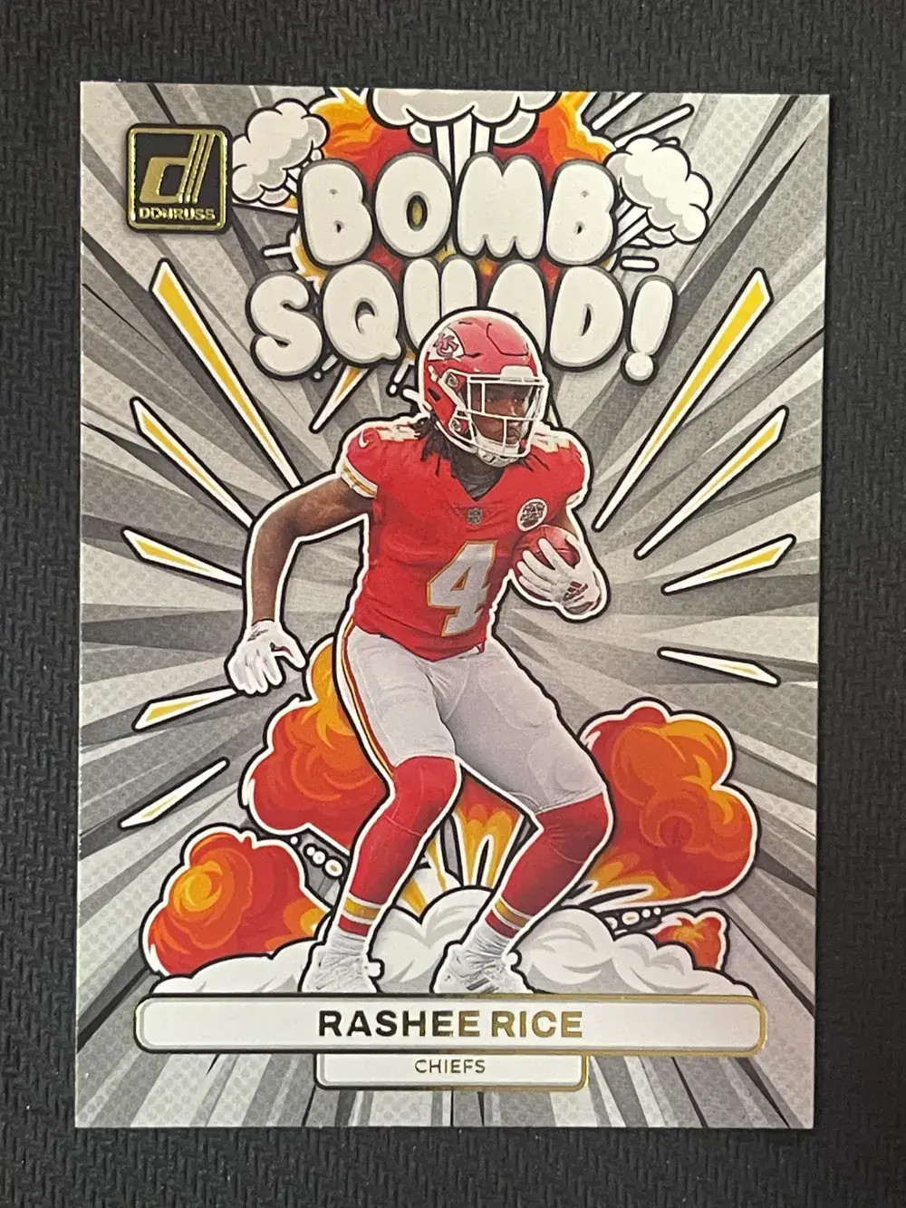2023 Panini Donruss Bomb Squad RC #BS-16 Rashee Rice Chiefs JP