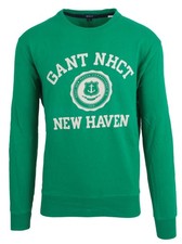 GANT Men's Pullover Sweater Jumper Size XL NHCT CREW NECK VERDANT GREEN