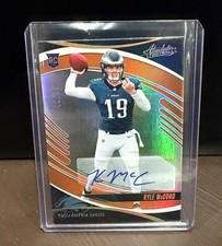 2025 Absolute Rookies Kyle McCord #151 Spectrum Signatures Orange /299 Auto