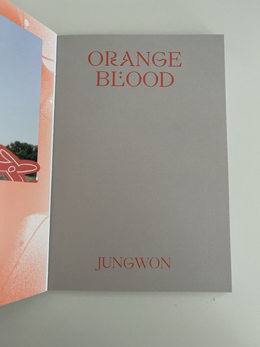 Enhypen Jungwon Orange Blood Engene Version Album *No Photocards* - Picture 4 of 5
