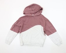 Teens UK L Regular DKNY Multicoloured Pullover Hoodie