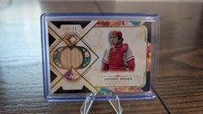 2025 Topps Diamond Icons Johnny Bench #SPR-JB Bat Relic #16/25