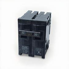 Siemens QP Q230 2 Pole 30 Amp 240V Circuit Breaker plug ~USED