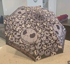 Disney The Nightmare before Christmas Jack Skellington Umbrella NWT NEW READ