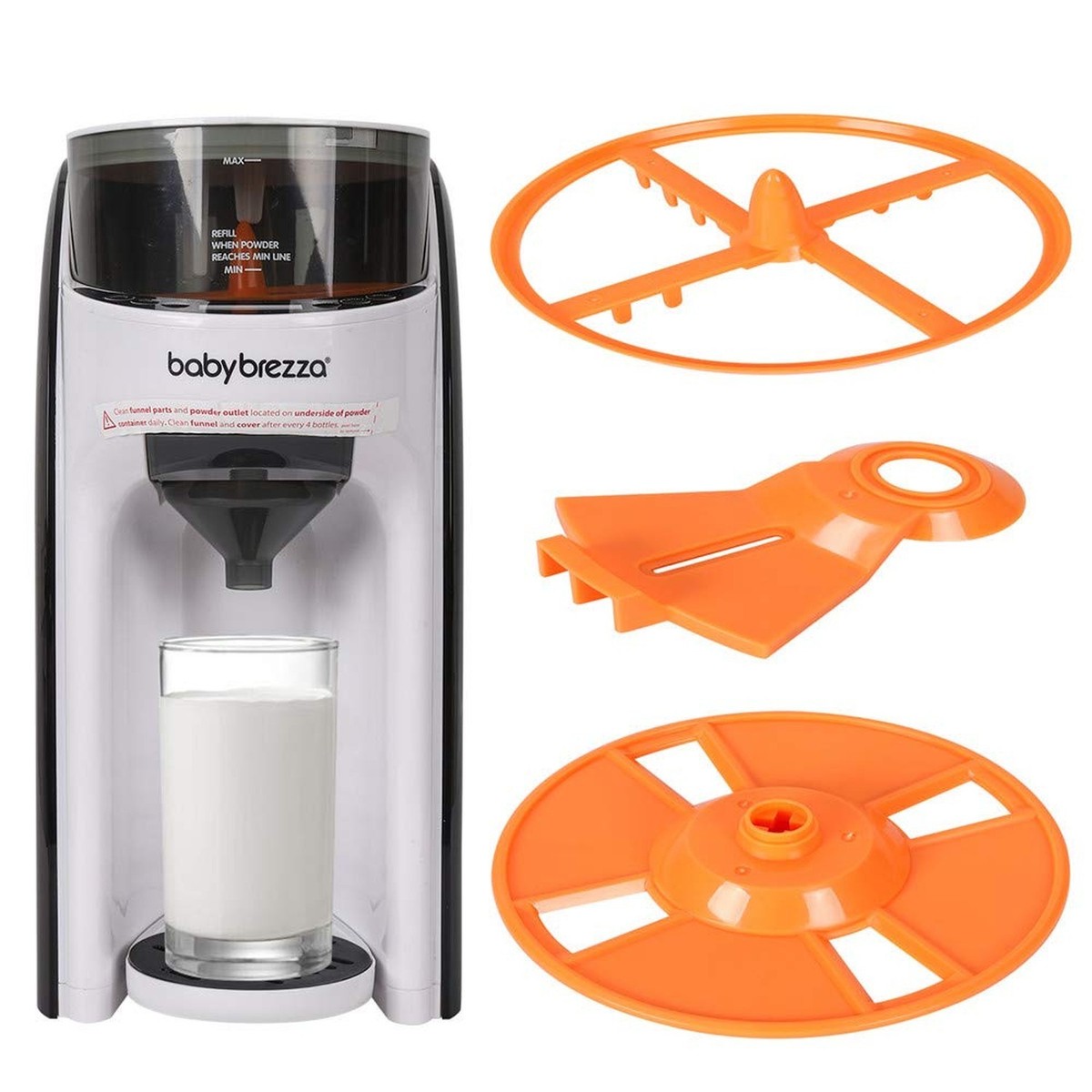 その他 baby brezza Baby Brezza Formula Pro Advanced - Black & White – Mamas