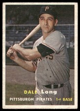 1957 Topps #3 Dale Long