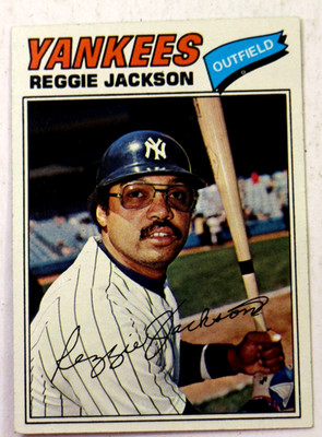 1977 Burger King Yankees #17 Reggie Jackson Mint