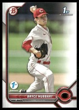 Bryce Hubbart 2022 Bowman Draft 1st Edition Cincinnati Reds #BD-17