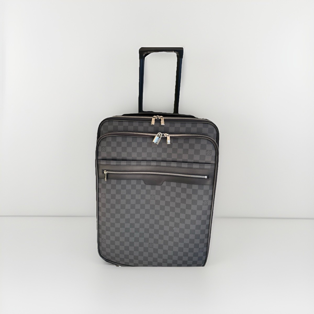 Louis Vuitton Pegase 55 Carry On Luggage Damier Graphite Rolling