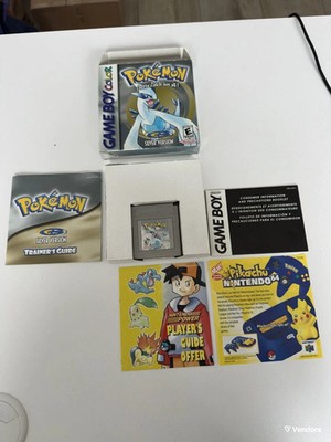 Pokemon Silver Version CIB  Complete in Box Nintendo Game Boy Color Authentic
