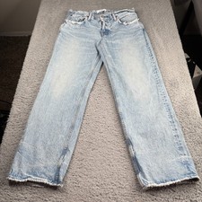 Moussy Vintage Jeans Womens 28 30x29 Blue Li Howa Selvedge Denim Made In Japan