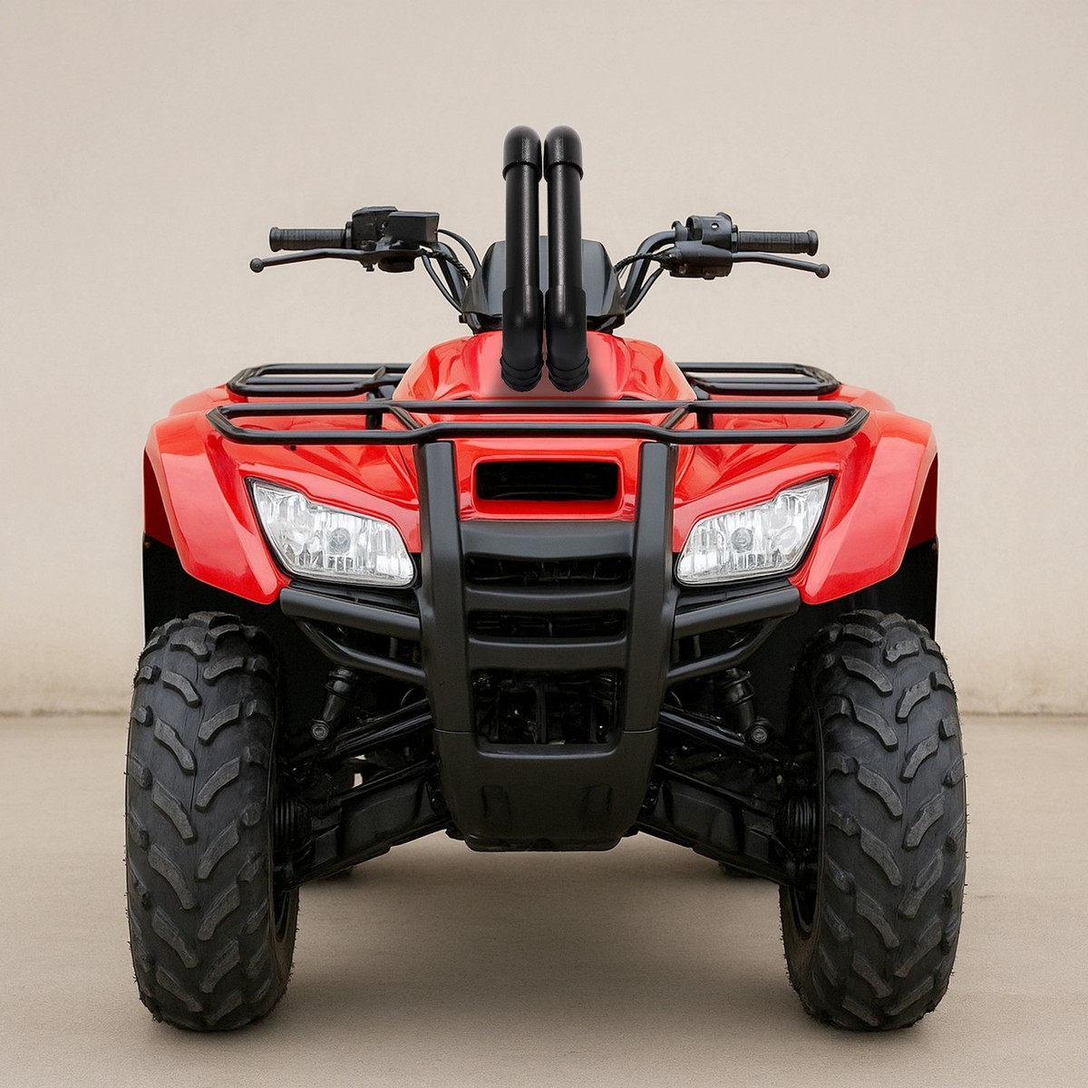 For Honda Rancher 420 TRX420 2007-2013 Twin Snorkel Stacks Snorkel