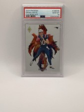 2024 Panini Phoenix Drake Maye Color Blast RC Rookie SSP #CB-DME Patriots PSA 10
