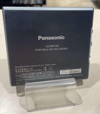 PANASONIC SJ-MR100 Portable MD Recorder JANK