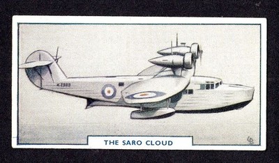 41183/ G. Phillips Ltd. - ex. Serie: Aircraft   Nr. 19   Saro Cloud