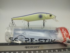 1-Bill Lewis Scope Stick Jerk Crank Bait 1/2 Oz Suspend 7-10 Ft Table Rockshad