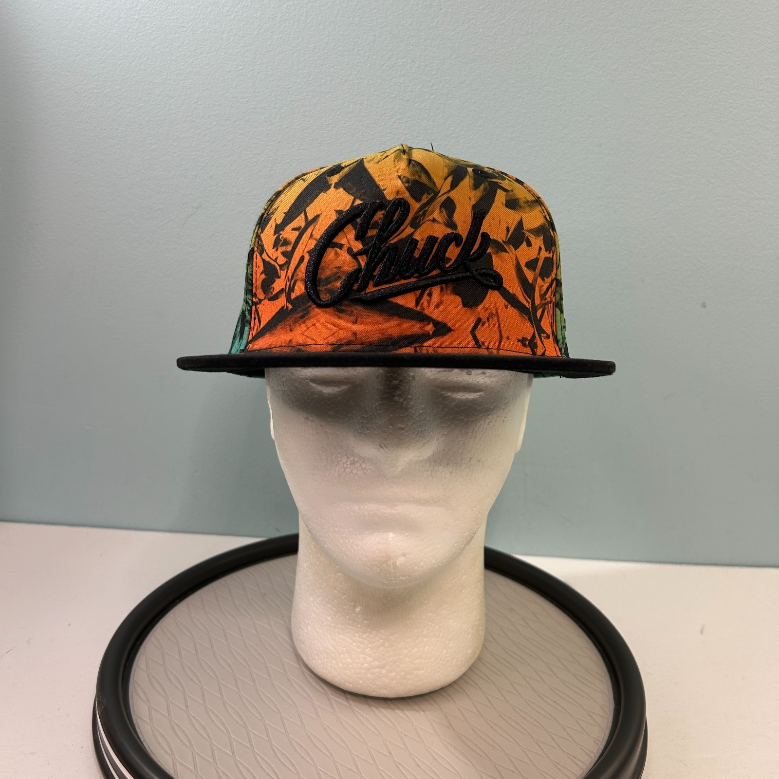 Original Chuck Snapback Hat Adjustable Raindow Om… - image 2