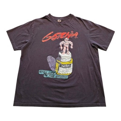 Gotcha Graphic T Shirt XL Mens ''Still Life In The Studio'' Print Cotton Vintage