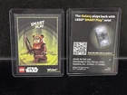 Lego Star Wars Smart Play - Wicket PROMO Card- Limited Edition NEW Card 4 of 8