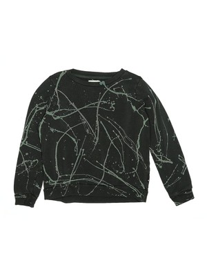 Sol Angeles Boys Green Pullover Sweater 10