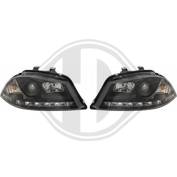 7425586 Scheinwerfer Satz FüR Seat Ibiza III (6L1)-image