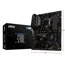 MSI Z390-A PRO LGA 1151 DDR4 300 Series Intel Z390 SATA 6Gb/s ATX Motherboard