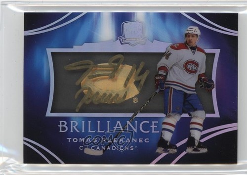 Tomas Plekanec #B-TP 2020 Upper Deck The Cup Brilliance Autographs card