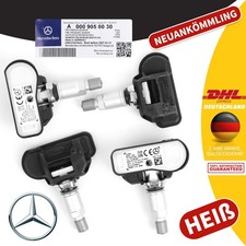 4 Mercedes Reifendrucksensoren RDKS 433 MHz A0009050030 E-Klasse C207 W212 SLK