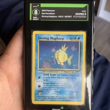 Pokémon TCG Shining Magikarp Neo Revelation Holo Card 66/64 Secret Rare