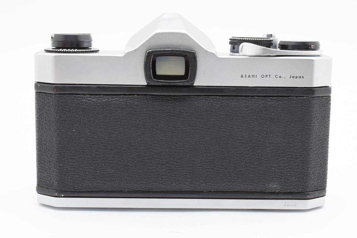 N.Mint]PENTAX SP SLR 35mm Film Camera Silver ＋ SUPER TAKUMAR 55mm