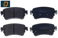 Denckermann B111450 Bremsbelagsatz FüR Scheibenbremse Bremsbelagsatz